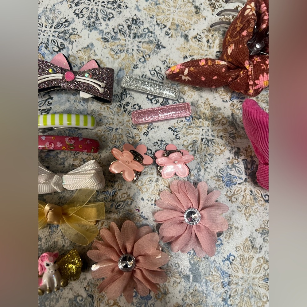 Colorful Hair Clips Set - Picture 6 of 9